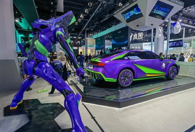 2022成都车展:沙龙机甲龙重装概念版与EVA限定版亮相