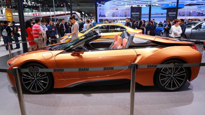 车展实拍|宝马i8新能源 目测会成爆款