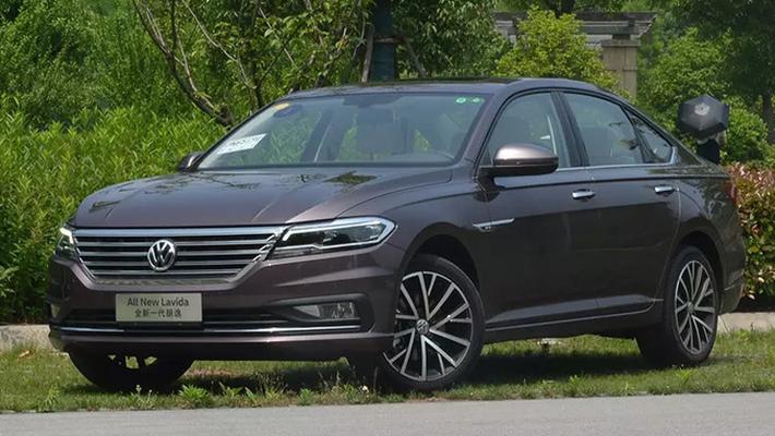 上汽大众纯电动朗逸实拍 动力超轩逸EV-明年开卖