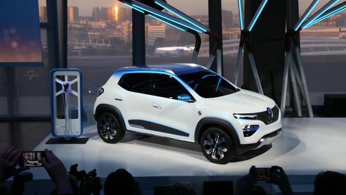 2018巴黎车展：雷诺电动概念车K-ZE亮相