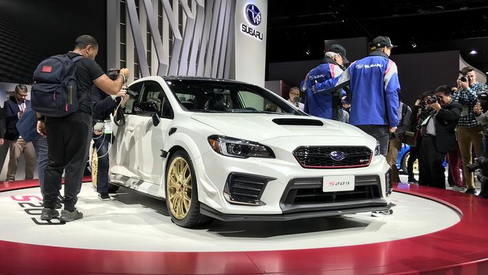 为你省去了改装过程 斯巴鲁WRX STi S209发布