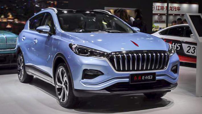 定位紧凑型电动SUV 红旗E-HS3量产版谍照曝光