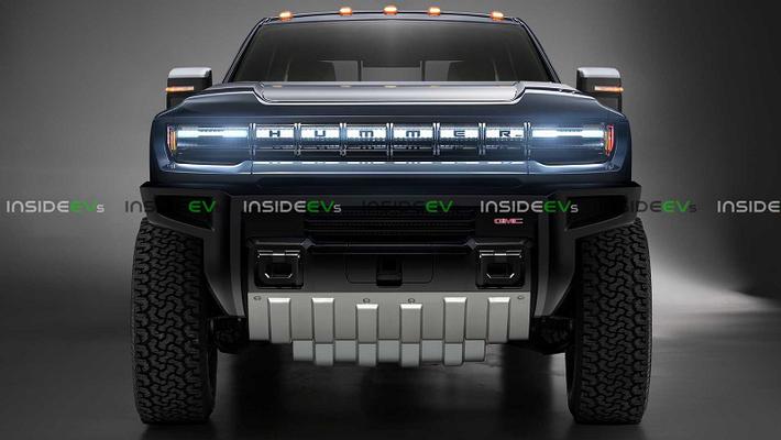 千匹马力/外观依旧强悍 HUMMER EV假想图曝光