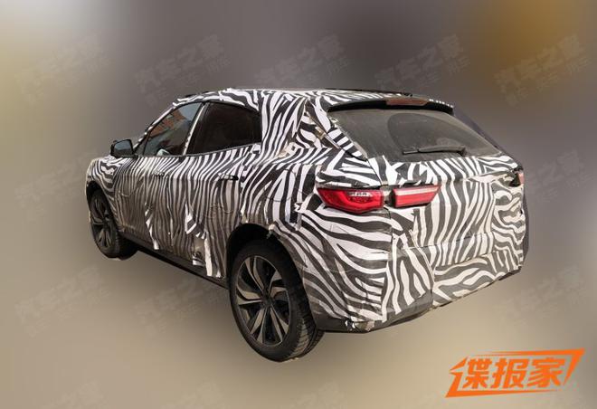 金菓EV SF5混动版谍照 与SF5概念车维持一致设计