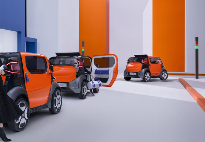 雪铁龙AMI ONE概念车官图 日内瓦车展发布