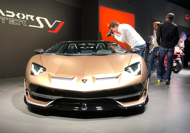 2019日内瓦车展 Aventador SVJ敞篷版亮相