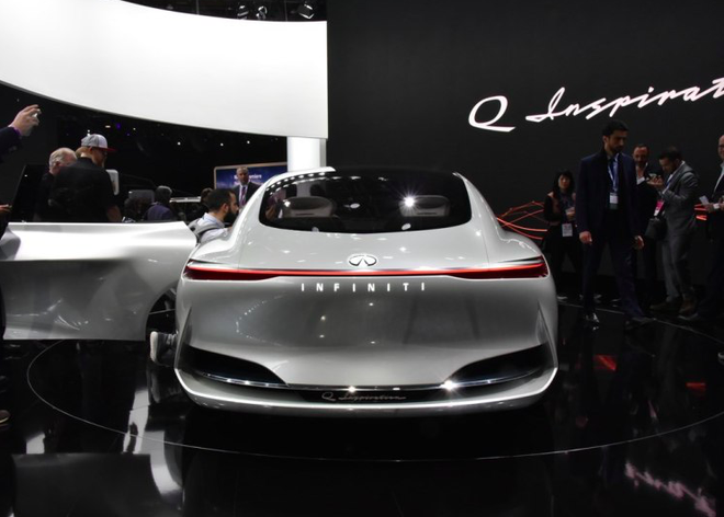 英菲尼迪新概念车预告图 上海车展首发