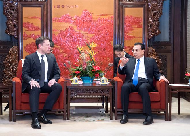 李克强对话马斯克:可以向你发放“中国绿卡”
