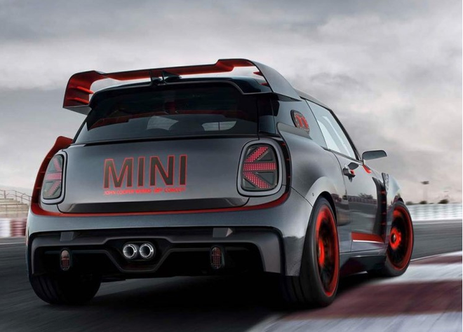 新MINI JCW GP预告图发布 最大功率超过300马力