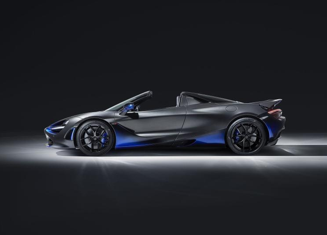 迈凯伦720SSpider MSO官图发布 采用渐变色车漆