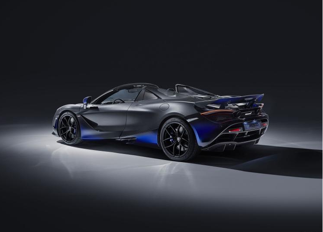 迈凯伦720SSpider MSO官图发布 采用渐变色车漆