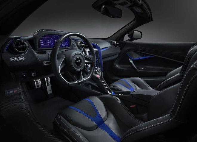 迈凯伦720SSpider MSO官图发布 采用渐变色车漆