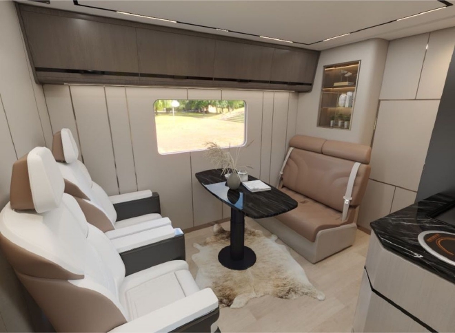 上汽大通MAXUS探索家·珠峰一层奢华卡座区