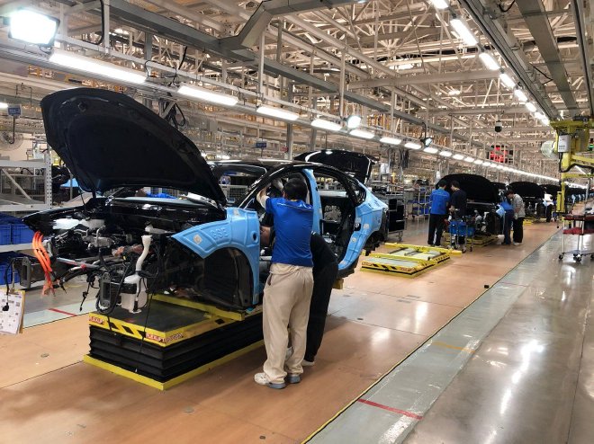 用科技严控品质 试驾易至EV3青春版及参观工厂