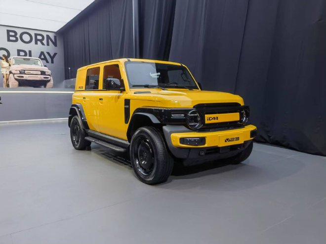 2025上海车展: iCAR新色与特别版车型探馆