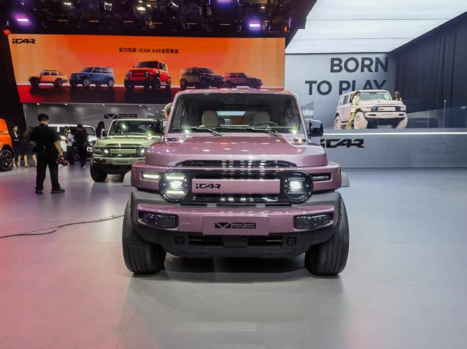 2025上海车展: iCAR新色与特别版车型探馆