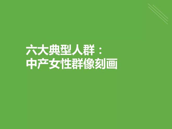 2019年中国中产女性消费报告