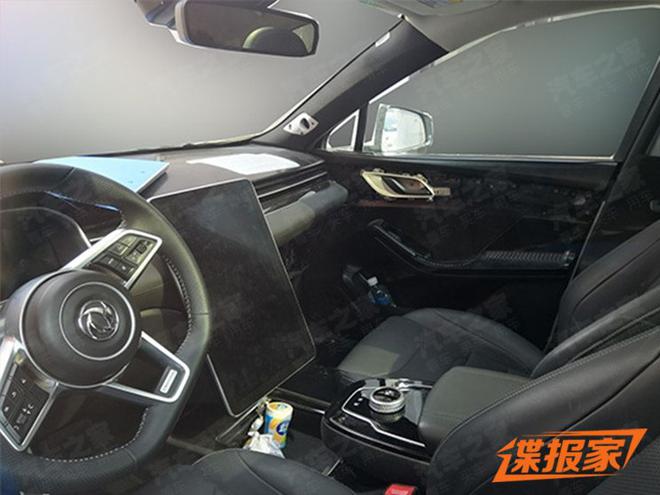 金菓EV SF5混动版谍照 与SF5概念车维持一致设计