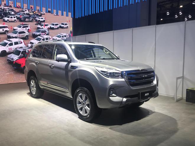 2019上海车展探馆:新款哈弗H9-手机新浪汽车