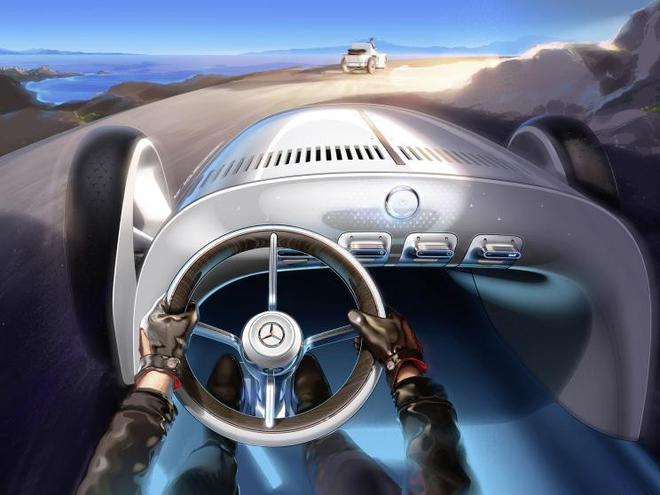 古典与前卫的结合体 奔驰Vision Mercedes Simplex官图