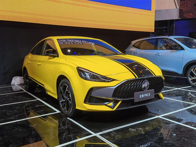 2020广州车展探馆:MG5潮越青奢限定版