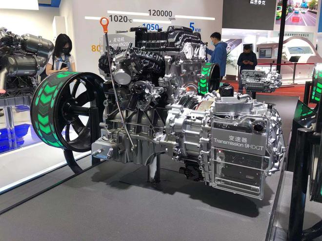 2021上海车展:长城发布3.0T+9AT全新动力总成