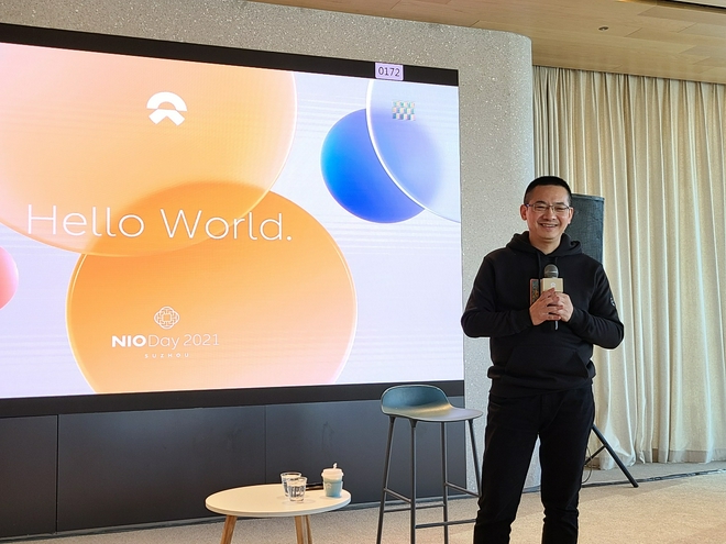 NIO Day 2021专访蔚来汽车联合创始人秦力洪