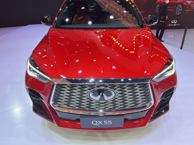2022成都车展:英菲尼迪QX55售38.98万起