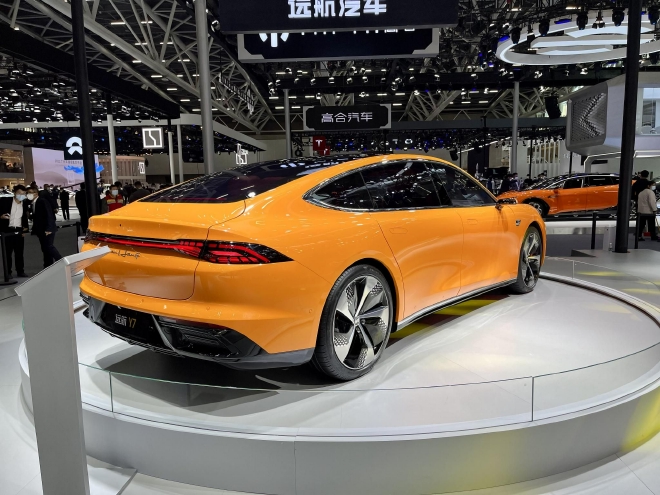 2022广州车展:远航汽车BHD平台发布 四款新车亮相