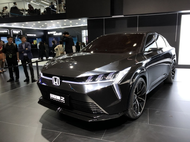 2023上海车展:Honda e:NP2、e:NS2等车型亮相