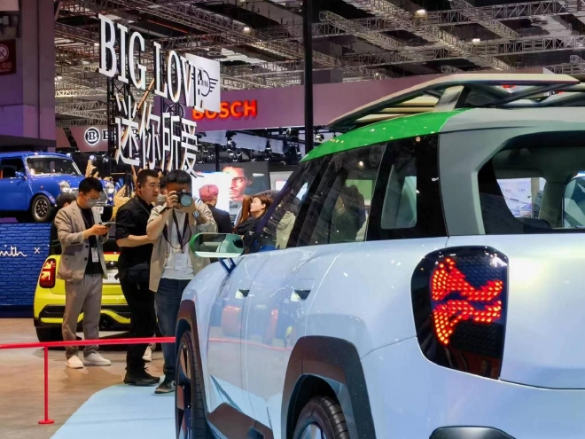 MINI数字化萌宠上海车展全球首次亮相