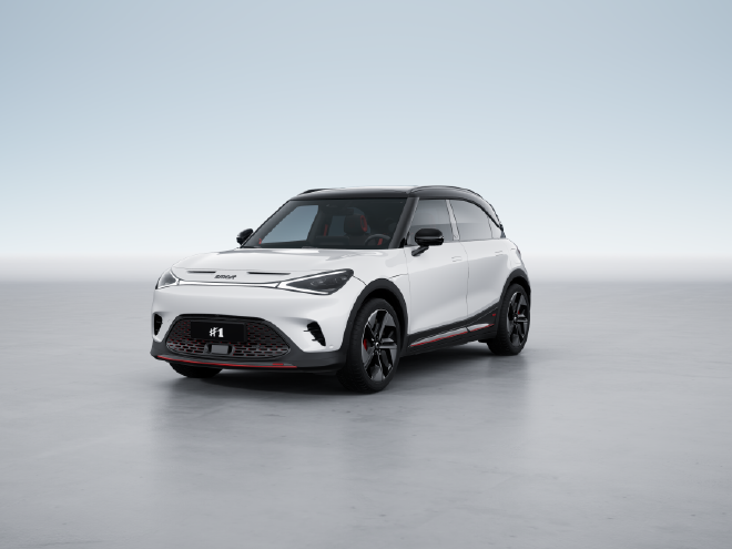 全新配色smart精灵#1 BRABUS性能版正式上市