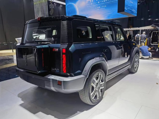 2023广州车展探馆:iCAR 03以及iCAR GT实车