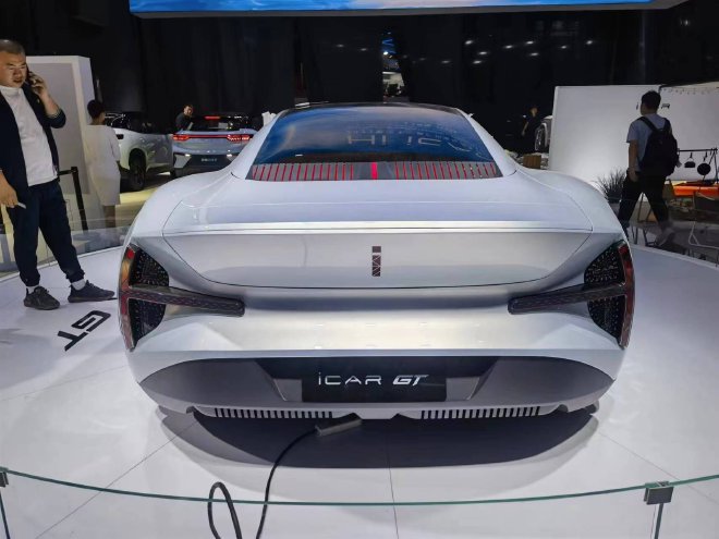 2023广州车展探馆:iCAR 03以及iCAR GT实车