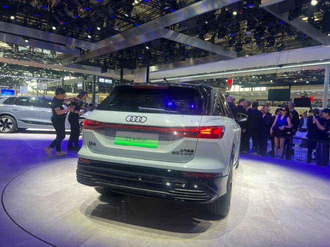 2024北京车展:上汽奥迪Q5 e-tron RS套件竞速版首次亮相