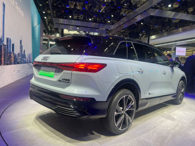 2024北京车展:上汽奥迪Q5 e-tron RS套件竞速版首次亮相
