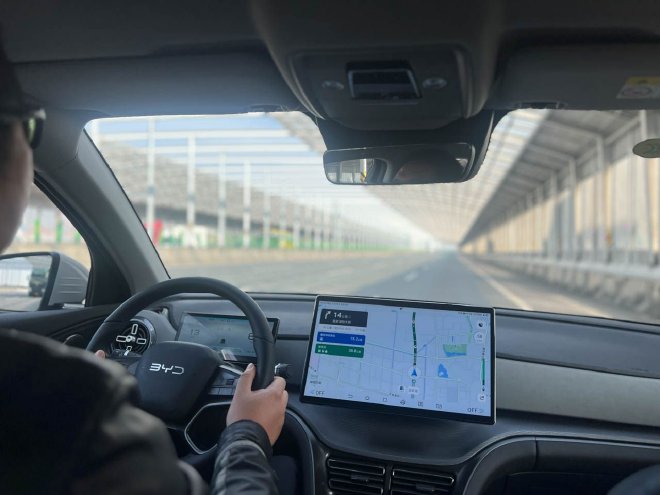 低能耗与高舒适度并存 试驾比亚迪海狮05DM-i