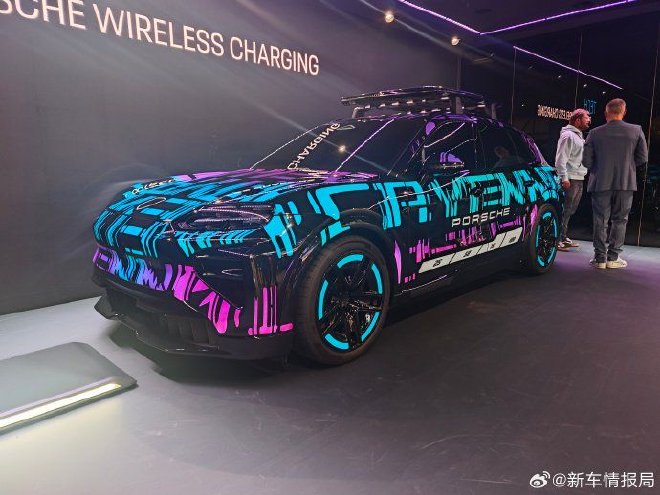 科技感更强 保时捷纯电卡宴官图发布