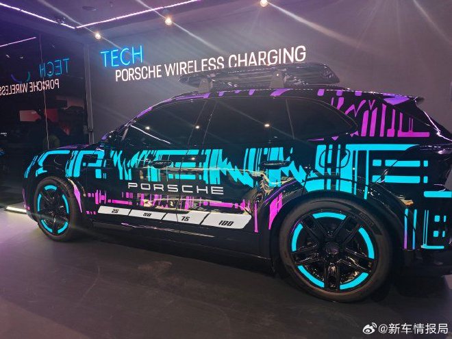 科技感更强 保时捷纯电卡宴官图发布