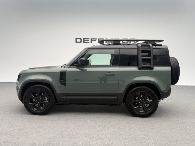 26款新车变化在哪里？实拍揽胜AB长轴版/路虎卫士90