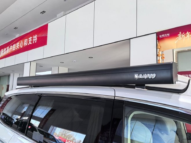 实拍星海V9露营版 一款原厂自带升降顶棚的MPV