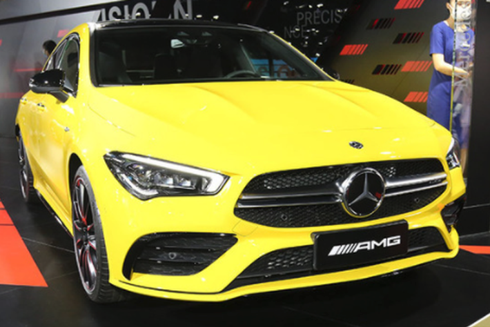 入门级的轿跑性能车 梅赛德斯-AMG CLA 35实拍