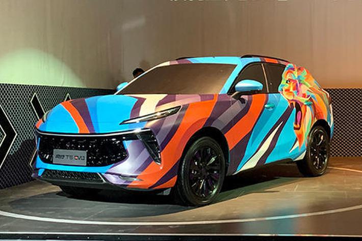 东风风行T5 EVO亮相 秉承锋动力学理念