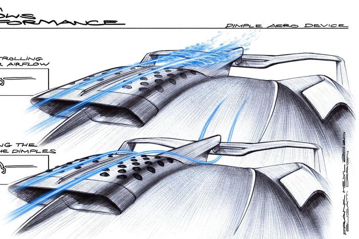 布加迪Bolide超跑首创可变形蒙皮 大幅降低风阻