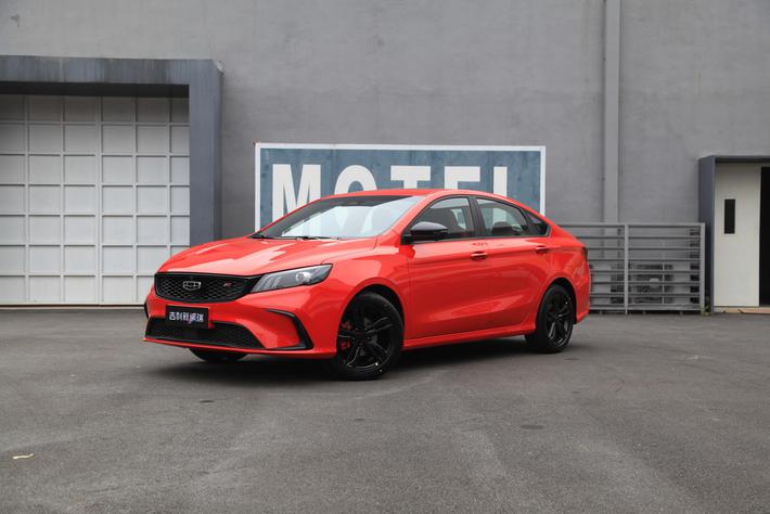 2021款吉利新缤瑞实拍