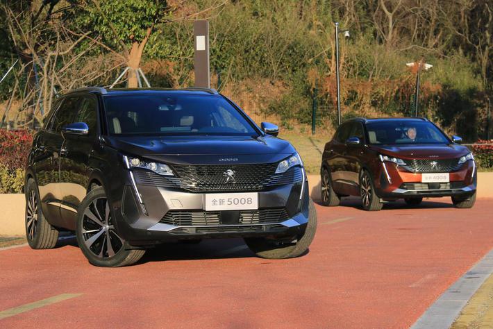 实拍东风标致4008 5008