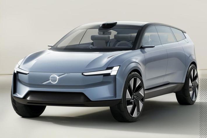 提升空气动力学效率 沃尔沃发布全新纯电概念车