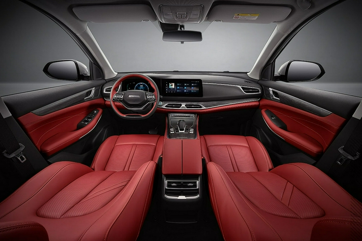 双联屏+6座设计 风光新580内饰官图发布