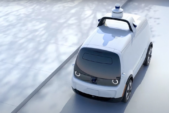 比亚迪与Nuro联合发布 纯电动无人驾驶配送车