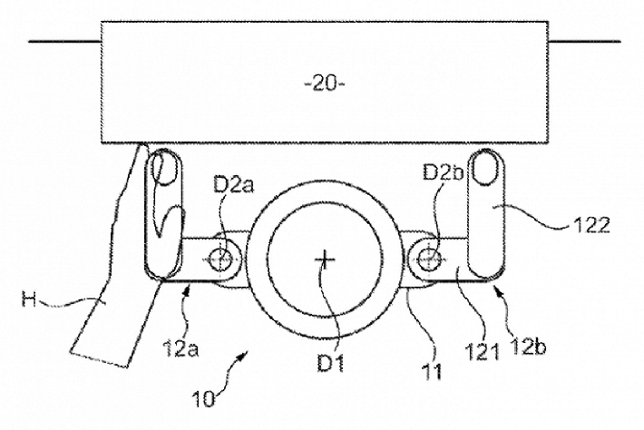 比特斯拉旋转角度更大，宝马为奇怪的“轭式方向盘”申请专利